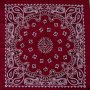 Burgundy Paisley Wholesale Bandanas