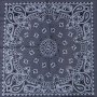 Gray Paisley Bandanas