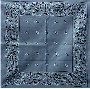 Gray Paisley Bandannas