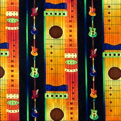 Guitar Strings Novelty Bandannas