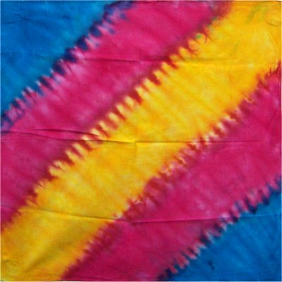Rainbow Tie Dye Custom Printed Bandanas