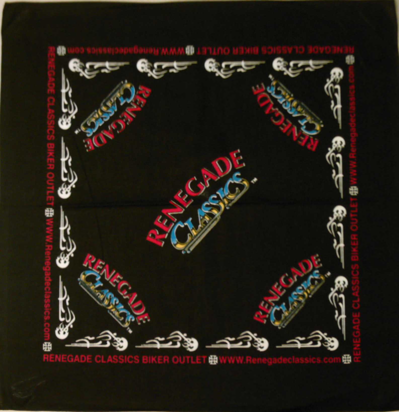 Renegade Bike Printed Bandanas